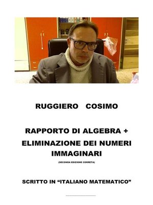 cover image of Rapporto di Algebra (Seconda Edizione)